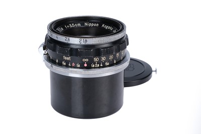 Lot 167 - A Nikon W-Nikkor.C f/1.8 35mm Lens