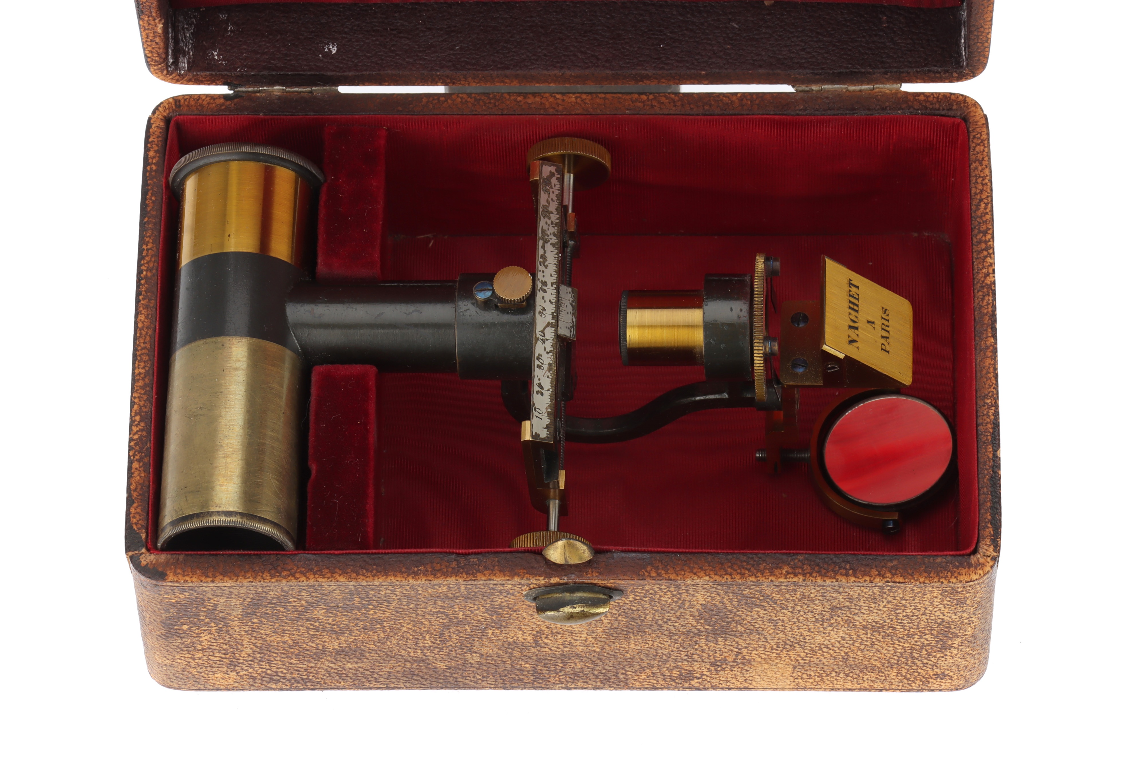 Microscope Comparartor Lot 115 - A Mineralogy & Petrology Microscope Michel