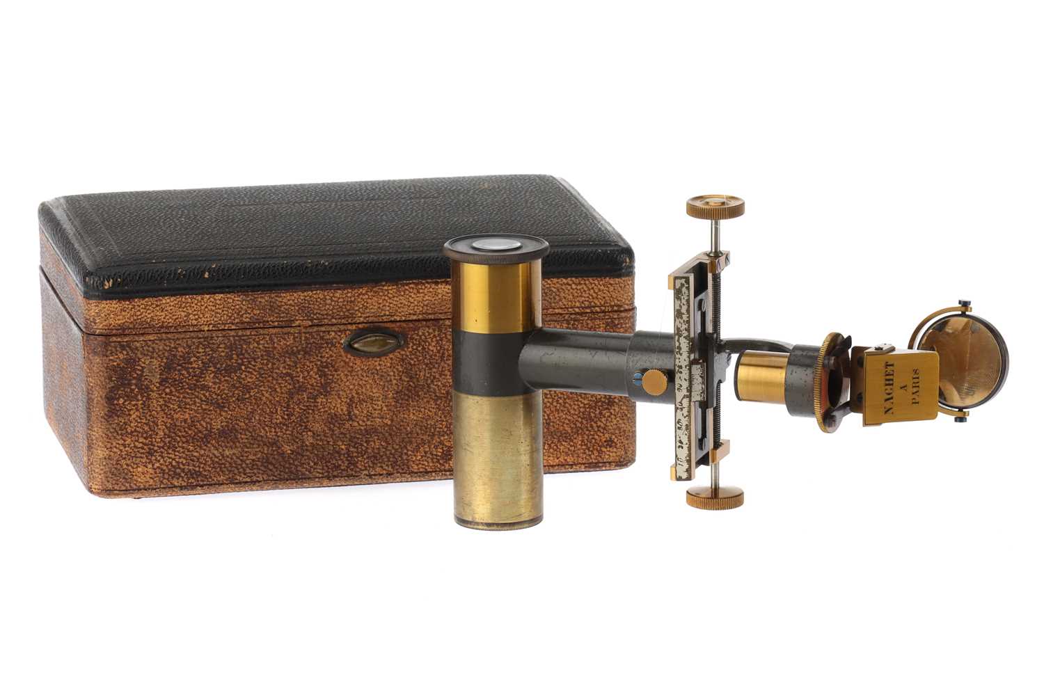 Microscope Comparartor Lot 115 - A Mineralogy & Petrology Microscope Michel