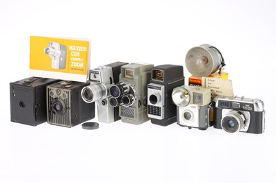 Lot 570 - A Mixed Group of Various Cameras