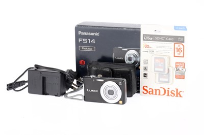 Lot 563 - A Panasonic Lumix DMC-FS14 Compact Digital Camera