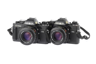Lot 66 - Two Minolta X-700 35mm SLR Cameras