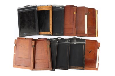 Lot 317C - A Selection of Wooden DDS & Plate Holders