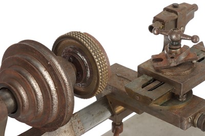 Lot 315 - A Watchmakers Lathe, With Provenance,
