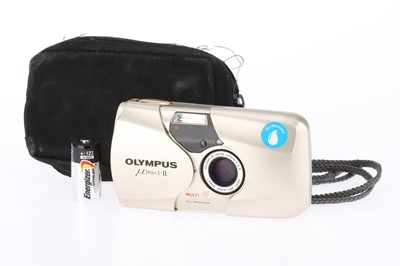 Lot 339 - An Olympus mju-II Ultra Compact 35mm Film Camera