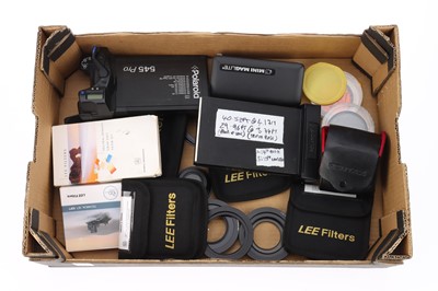 Lot 1001 - Lee Filters and Polaroid Film backs