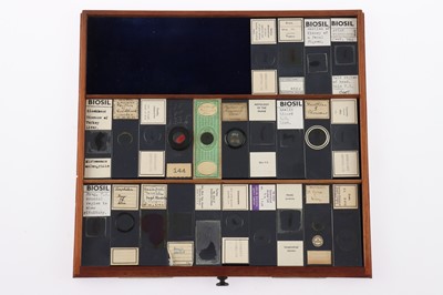 Lot 153 - Large Cabinet of fine Victorian Microscope Slides