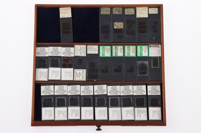 Lot 153 - Large Cabinet of fine Victorian Microscope Slides