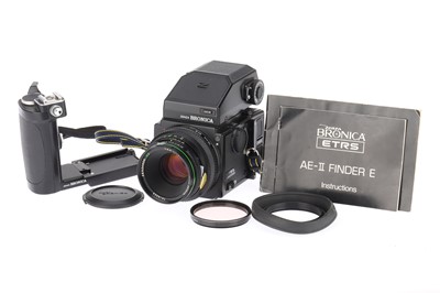 Lot 409 - A Zenza Bronica ETRS Medium Format SLR Camera