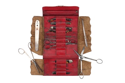 Lot 34 - An 18th/19th Century Pocket Surgical Instrument Set