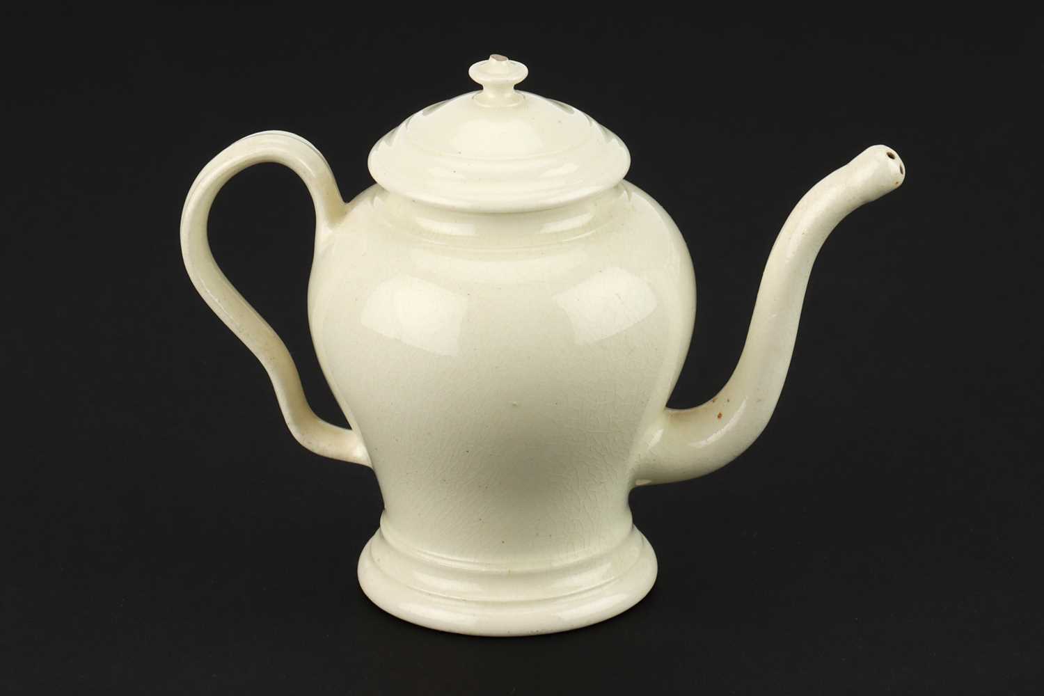 Lot 62 - A creamware ‘Bubby’ pot