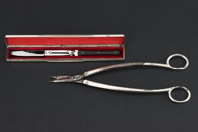 Lot 8 - A Presentation Double-Blade Scalpel in Victorian Silver Case