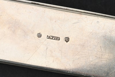Lot 8 - A Presentation Double-Blade Scalpel in Victorian Silver Case