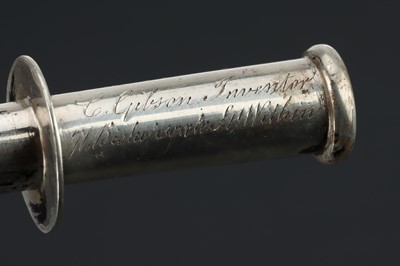 Lot 67 - An Original George IV Charles Gibson Silver Medicine Spoon