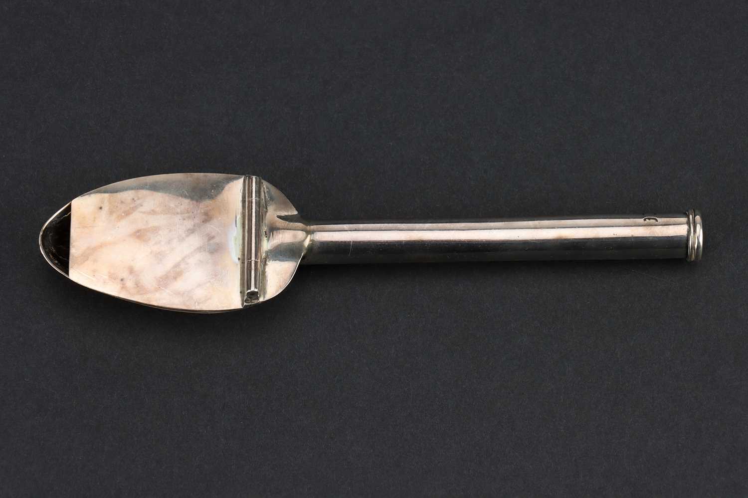 Lot 68 - A George III Silver Medicine Spoon