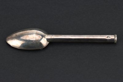 Lot 68 - A George III Silver Medicine Spoon