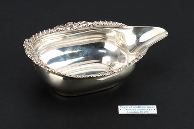 Lot 70 - A George III Silver Pap Boat