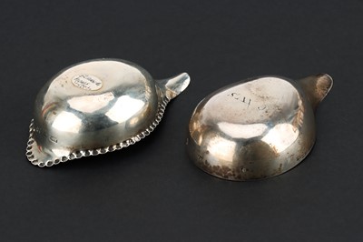 Lot 76 - Two 18th Century Silver Pap Boats