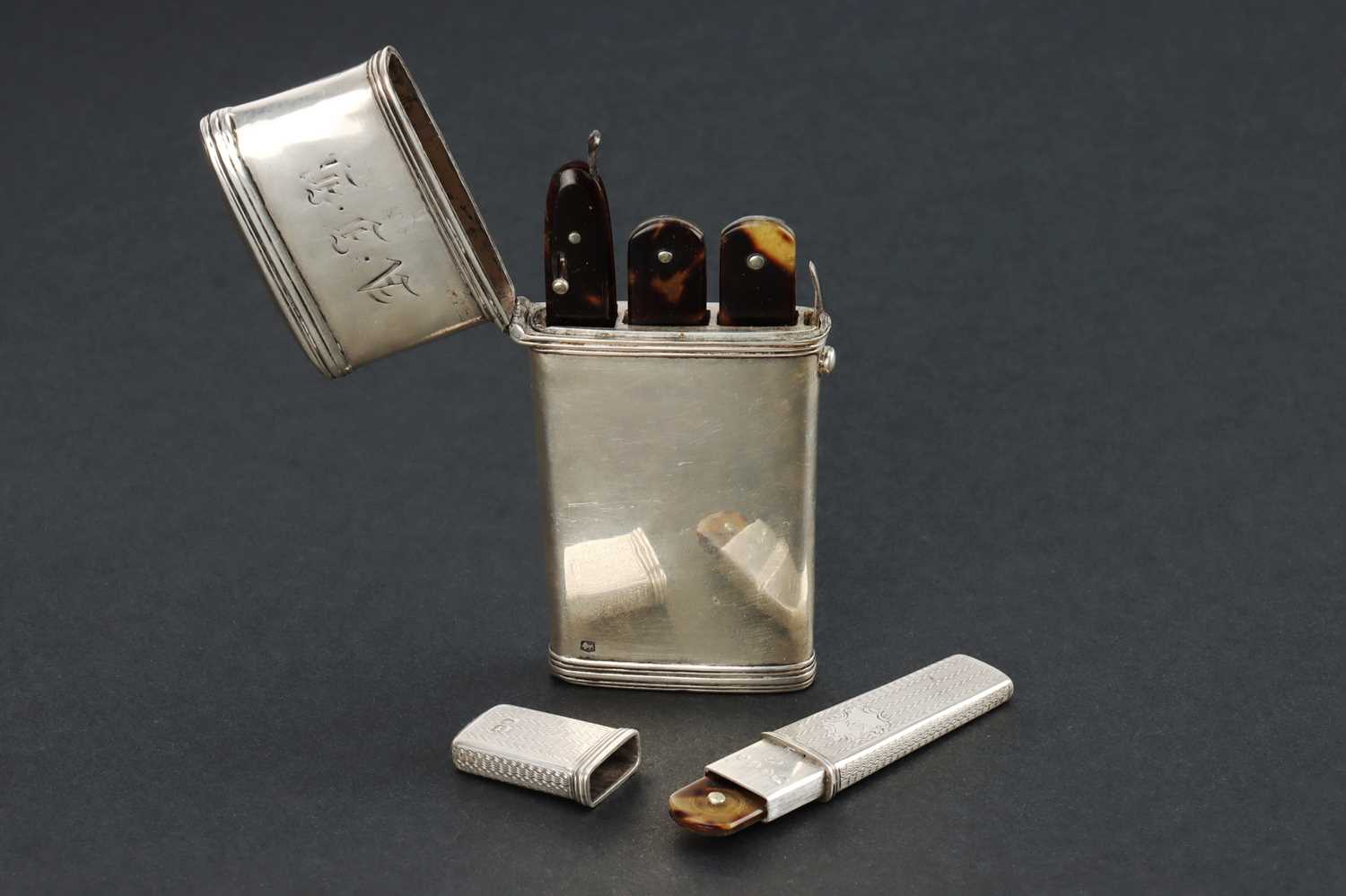 Lot 79 - Two Silver Lancet Case