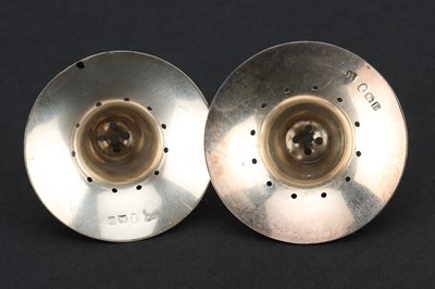 Lot 86 - Two George III Silver Nipple Shields