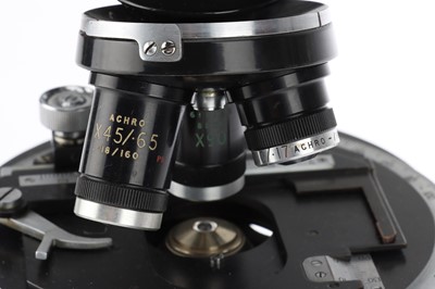 Lot 128 - Classic Microscopy, A Beck London Model, Microscope