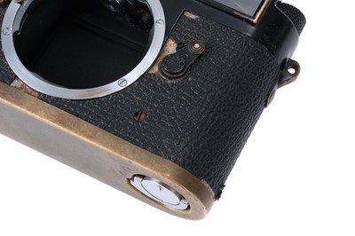 Lot 40 - A Leica M3 'First Batch' Black Paint Rangefinder Body