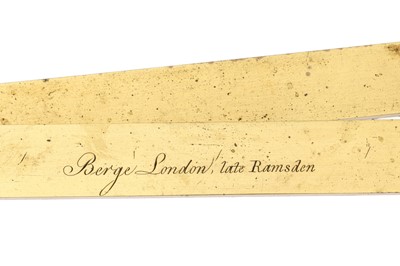 Lot 169 - A Cased Pantograph By Berge, Late Ramsden