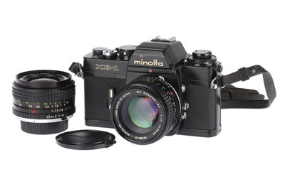 Lot 1071 - A Minolta XE-1 345mm SLR Camera