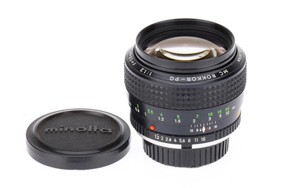 Lot 746 - A Minolta MC Rokkor-PG f/1.2 58mm Lens