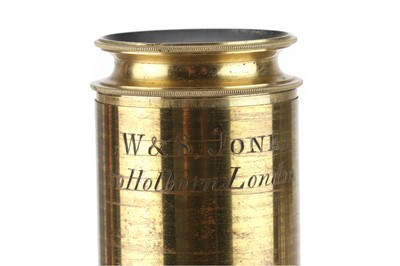 Lot 101 - A Jones 'Improved' Compound Microscope