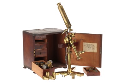 Lot 103 - A Compound Microscope By Andrew Pritchard