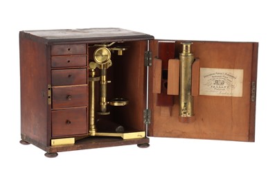 Lot 103 - A Compound Microscope By Andrew Pritchard