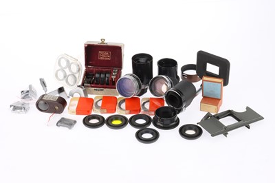 Lot 996 - A Tray of Zeiss Ikon Camera Accessories