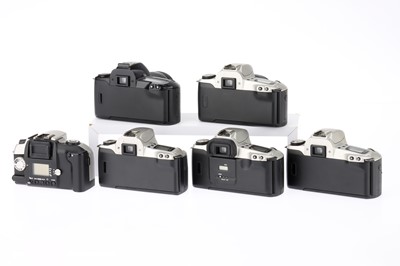 Lot 307 - A Group of Canon EOS 35mm SLR Camera Bodies