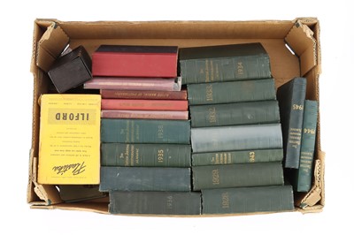 Lot 1208 - A Selection of The British Journal Photographic Almanac