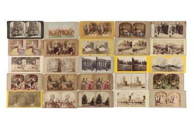 Lot 136 - Collection of 62 Stereo Cards