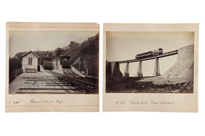 Lot 60 - 4 Photographs of Chemin De Fer Rigi Railway