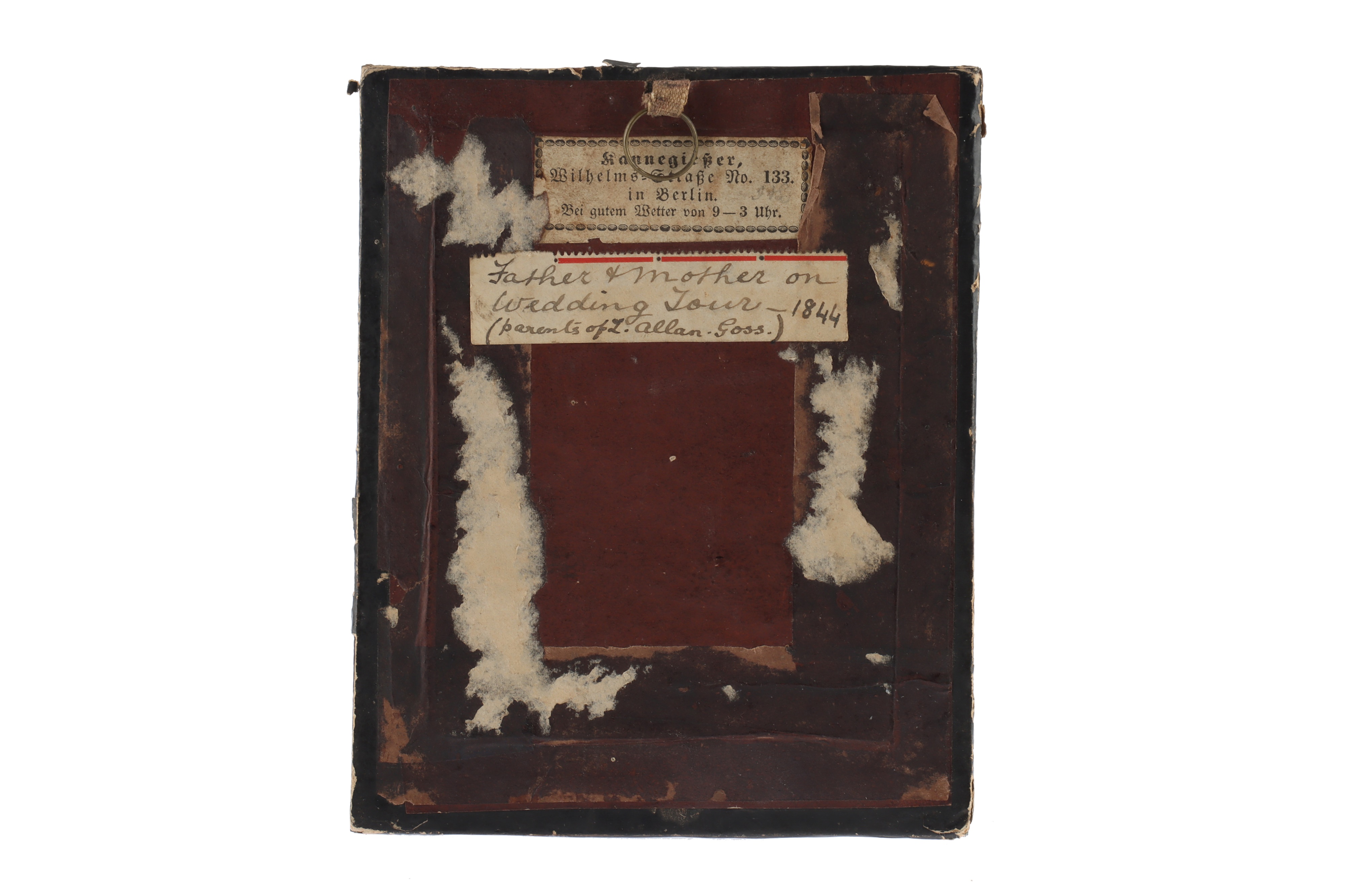 Lot 62 Kannegiesser Daguerreotype Quarter Plate