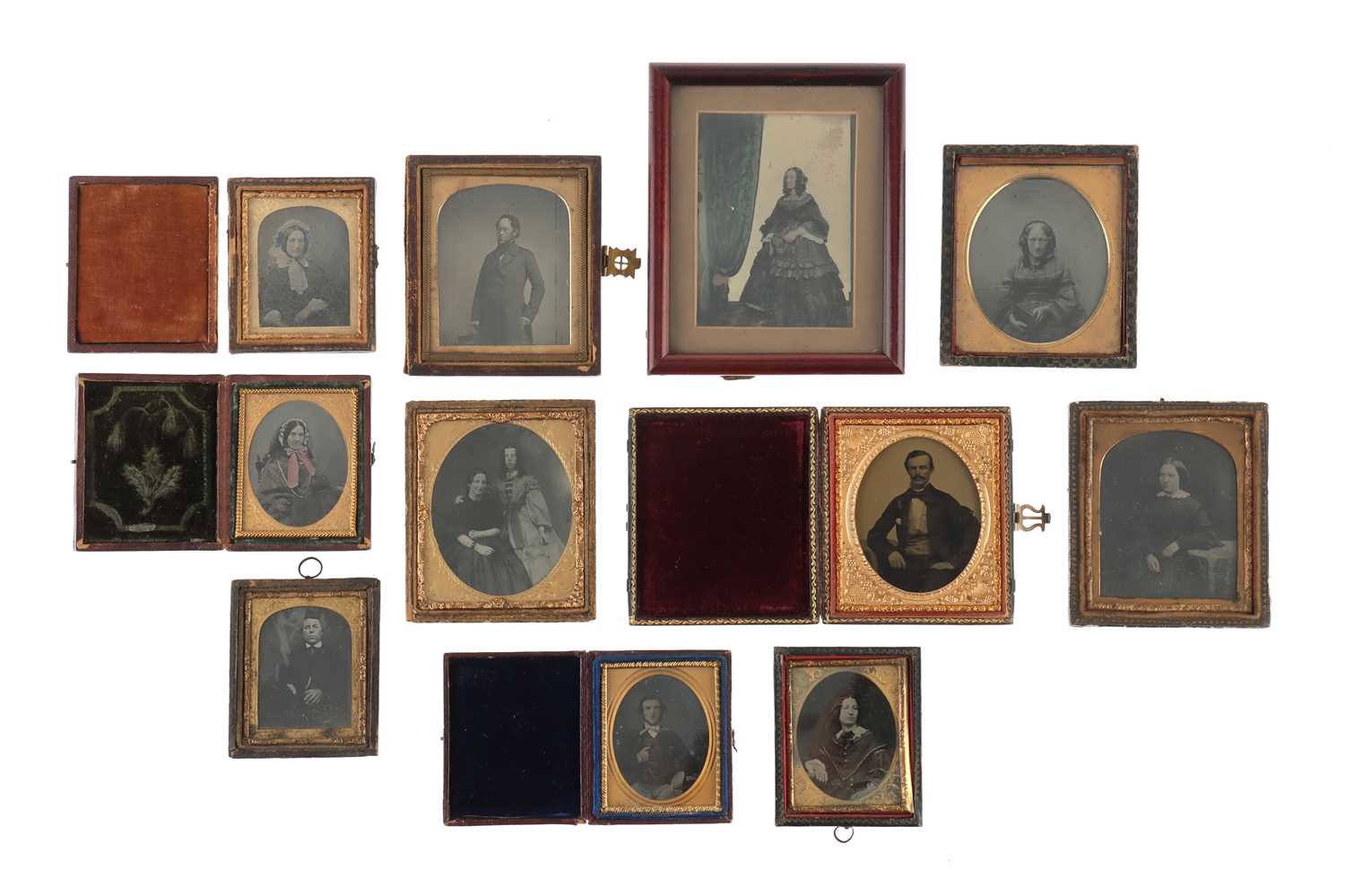 Lot 66 - Large Collection of Cased Ambrotypes