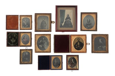 Lot 66 - Large Collection of Cased Ambrotypes