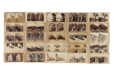 Lot 138 - Large Collection of 55 Stereocards