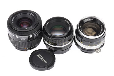 Lot 668 - A Selection of Nikon Lenses