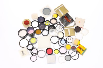 Lot 993 - A Large Mixed Selection of Circular Camera Lens Filter