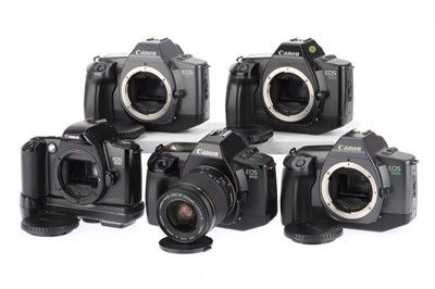 Lot 308 - A Selection of Canon EOS 35mm SLR Camera bodies