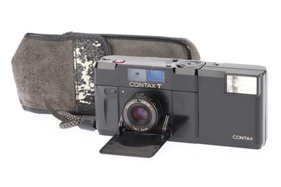 Lot 122 - A Contax T 35mm Compact Rangefinder Camera