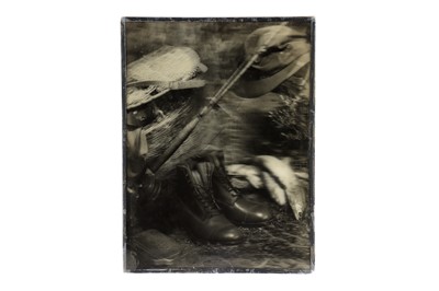 Lot 71 - An Early Glass Lenticular Photograph