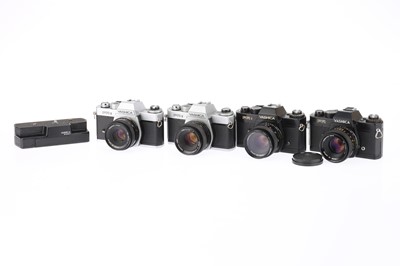 Lot 275 - A Selection of Yashica FR 35mm SLR Cameras