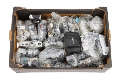 Lot 564 - A Large Selection of Camera Bodies, stripped for repair.