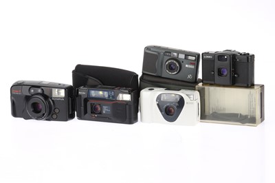 Lot 230 - A Selection of 35mm Compact Cameras