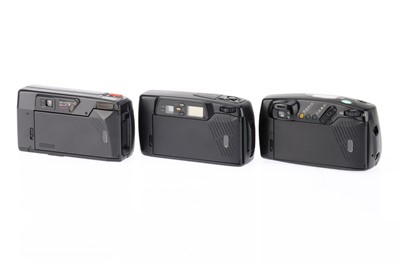 Lot 232 - A Selection of Pentax Compact 35mm Cameras